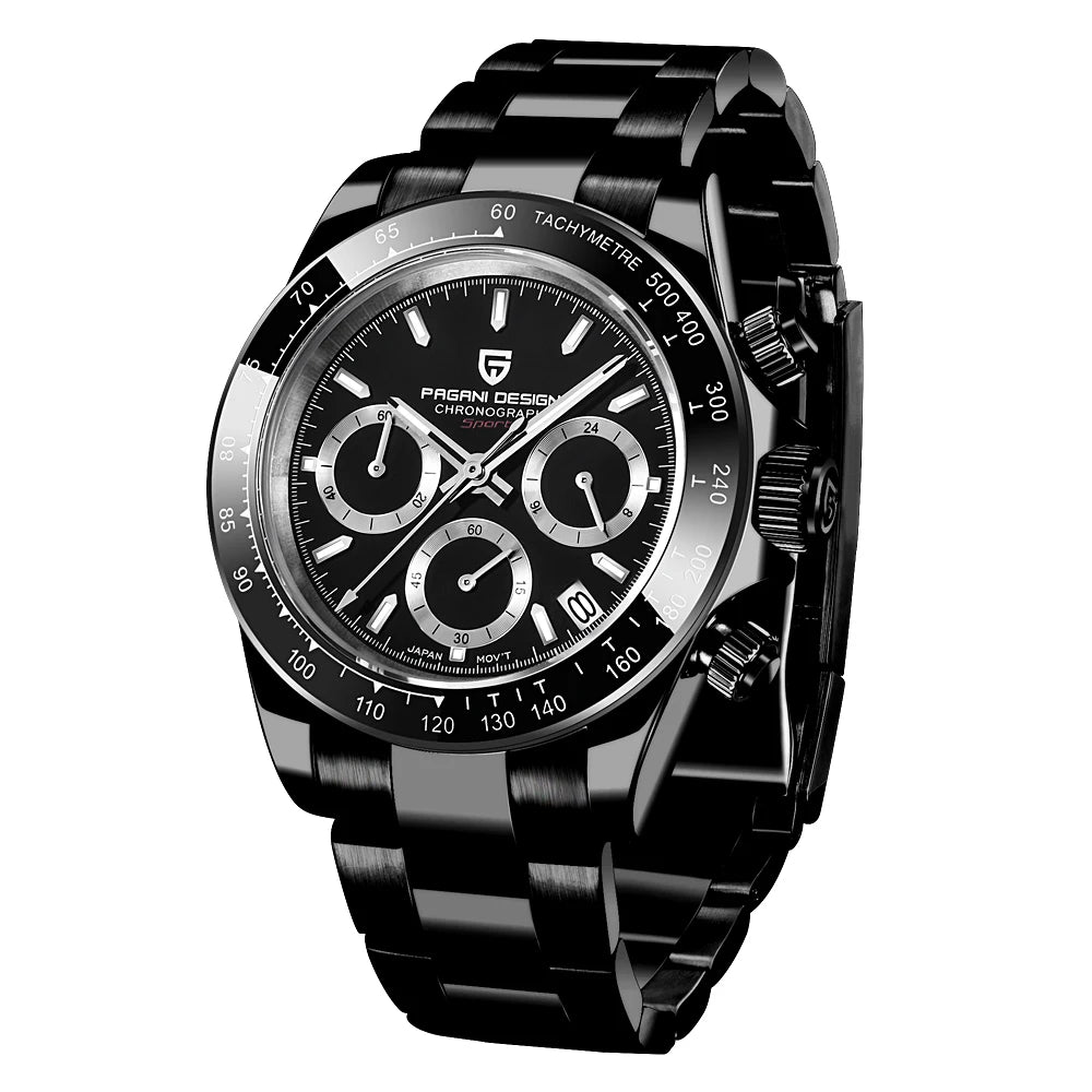 2025 New Men'S Watches Quartz Business Watch Mens Watches Top Brand Luxury Watch Men Chronograph VK63 Reloj Hombre