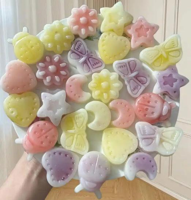 Bonbon Land Vintage Wax Bottle , Fruit Filled Blueberry,Banana, Strawberry, Fruit Syrup with Various Flavors, Holiday Gift Consume after Freezing Sweet Bonbon Snack Lemon Waxcandy Pica Limon Exotic Snacks Candy Sour Blue Raspberry
