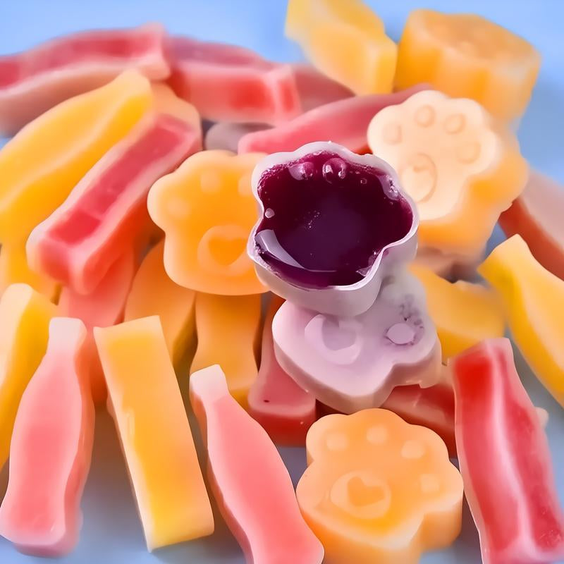 Bonbon Land Vintage Wax Bottle , Fruit Filled Blueberry,Banana, Strawberry, Fruit Syrup with Various Flavors, Holiday Gift Consume after Freezing Sweet Bonbon Snack Lemon Waxcandy Pica Limon Exotic Snacks Candy Sour Blue Raspberry