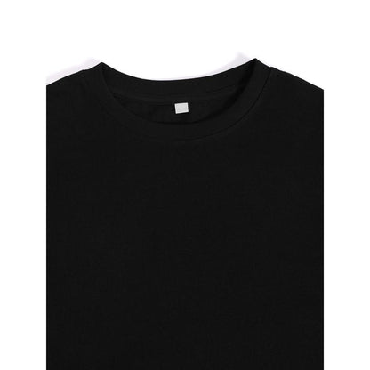 Cotton Short Sleeve I Identify as a Threat My Pronouns Are Try Me (On Back) T-Shirt for Men Women