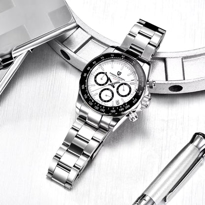 2025 New Men'S Watches Quartz Business Watch Mens Watches Top Brand Luxury Watch Men Chronograph VK63 Reloj Hombre