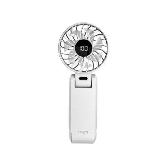 ZARIMI Portable Handheld Turbo Fan, 5 Gear Wind, Battery Operated, up to 12 Working Hours, 5 in 1 Hand Fan with Air Turbo Tech Cooling Fan for Outdoor Activities, Travel, Beach
